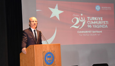 “Marmara Üniversitesi 29 Ekim Cumhuriyet Bayramı Kutlama Töreni”