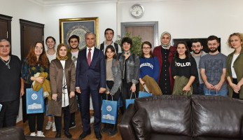 Secretary General Murat Arısal Hosted the “9. Village Art Club” Students