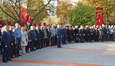 Ulu Önder Mustafa Kemal Atatürk’ü Anma Töreni