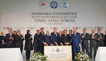 Cumhurbaşkanımızın Teşrifleriyle Marmara Üniversitesi Recep Tayyip Erdoğan Külliyesi Temel Atma Törenini Gerçekleştirdik