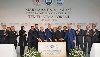Groundbreaking Ceremony of the Recep Tayyip Erdoğan Complex Was Held On November 29, 2019.