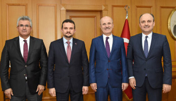 President of the National Agency İlker Astarcı Visited Our Rector