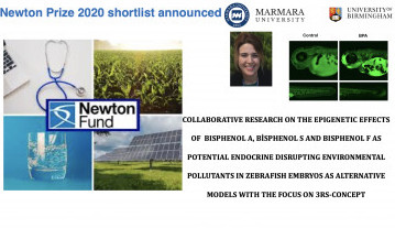 Marmara University on UNESCO-Newton 2020 Prize Shortlist