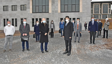 A Delegation of Turkey’s Presidential Investment Office  Visited Marmara University Recep Tayyip Erdoğan Complex