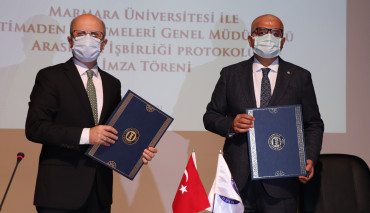 Marmara Üniversitesi ve Etimaden İşletmeleri Genel Müdürlüğü Arasında AR-GE İş Birliği Protokolü İmzalandı