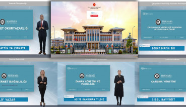 Marmara University Academicians Give  Trainings in  the Presidential Distance Education Gate Platform
