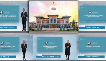 Marmara Üniversitesi Akademisyenleri Cumhurbaşkanlığı Uzaktan Eğitim Kapısı'nda Eğitimler Verdi