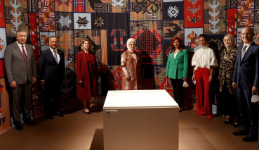 “Fabrics Atlas Exhibition” Contributed by Marmara University Opens at Presedential Complex