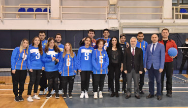 Marmara Üniversitesi’nde Golbol Etkinliği Düzenlendi