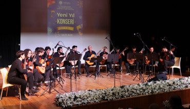 Atatürk Eğitim Fakültesi Müzik Eğitimi Anabilim Dalı Yeni Yıl Konseri ile Müzik Ziyafeti