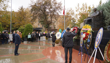 November 10th Commemoration Ceremony for Atatürk Was Held