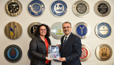 Öğretim Üyesi Prof. Dr. Zuhal Mert Uzuner’in Rektörümüze Ziyareti